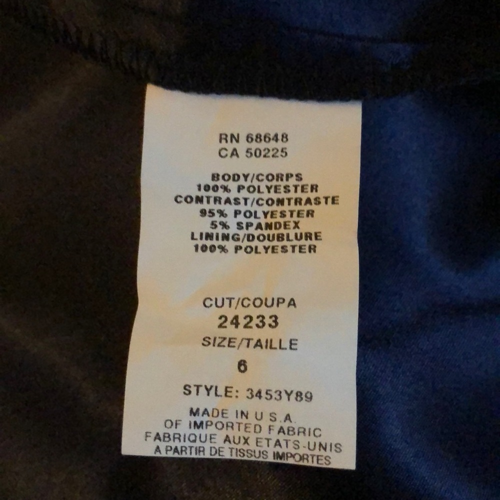 ABS By Allen Schwartz royal blue dress - Picture 6 of 7